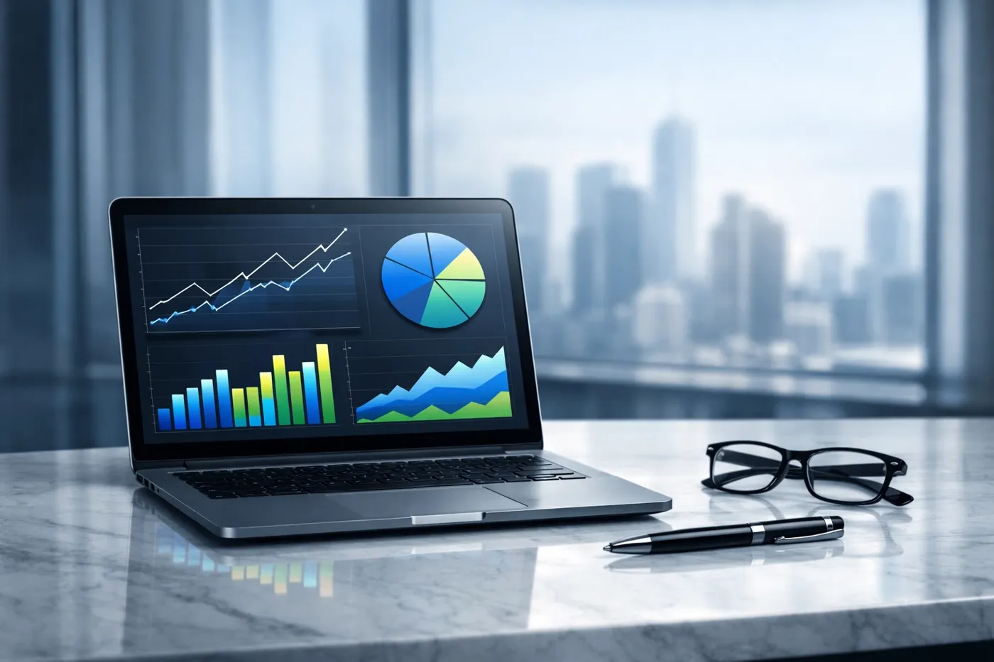 clear financial reports, showing the result of a QuickBooks cleanup in Birmingham.